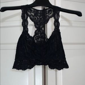 XL Black Lace Express Bralette